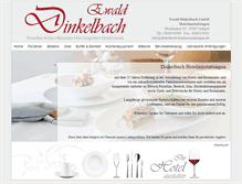 Tablet Screenshot of dinkelbach-hotelausstattungen.de